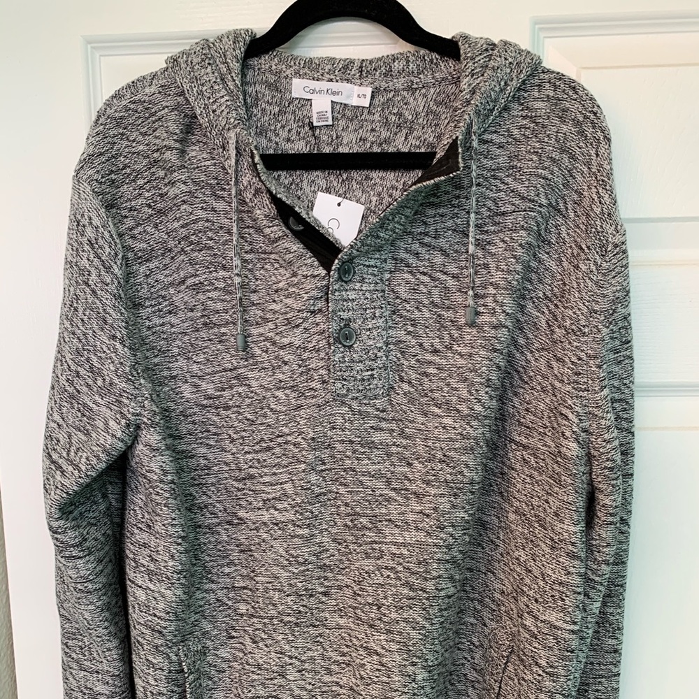 Calvin Klein Knit Hoodie/Sweater Men’s XL